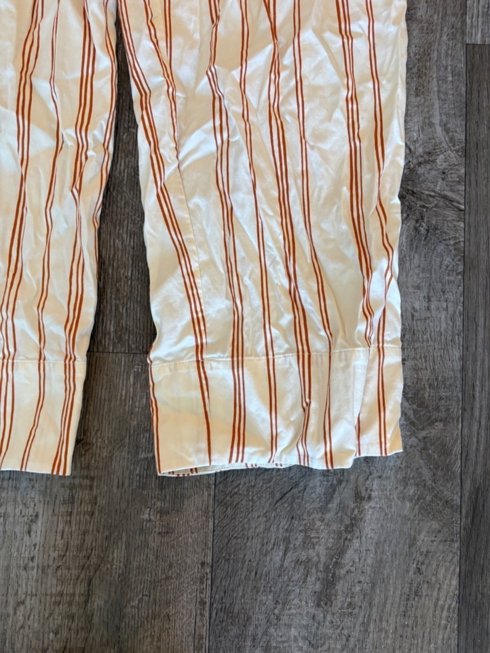 NEIWAI Cotton Matching Pajama Set Button Down Shirt + Drawstring Bottoms Small - Picture 7 of 13
